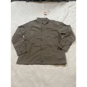 Tobacco Co. Men’s Button Jacket XL Olive Green Lightweight Casual Coat